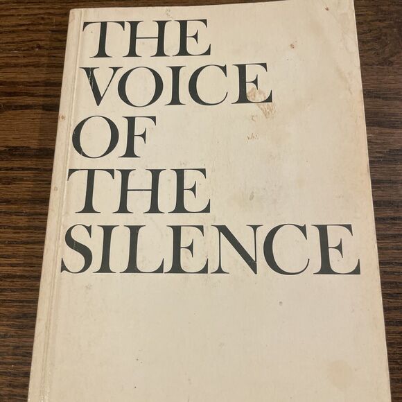 The Voice Of Silence by H. P. Blavatsky Theosophical Publishing Verbatim Repro - Picture 3 of 11